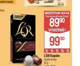 Globus L´or kapsle nabídka