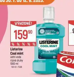 Globus Listerine ústní voda nabídka
