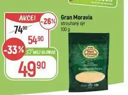 Globus Gran moravia strouhaný sýr nabídka