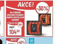 Globus Grilovací klobásy nabídka