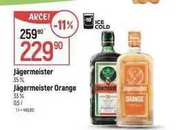 Globus Jägermeister / jägermeister orange nabídka