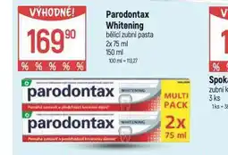 Globus Parodontax whitening zubní pasta nabídka