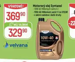 Globus Sanytol motorový olej nabídka