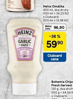 Tesco Heinz omáčka nabídka