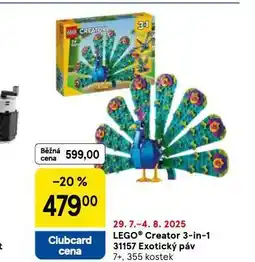 Tesco Stavebnice lego creator nabídka