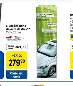 Tesco Sluneční clona do auta deštník nabídka