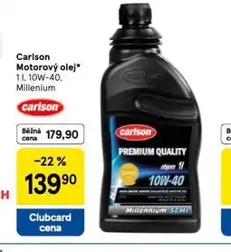 Tesco Carlson motorový olej nabídka