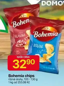 Hruška Bohemia chips různé druhy, 120-130 g nabídka
