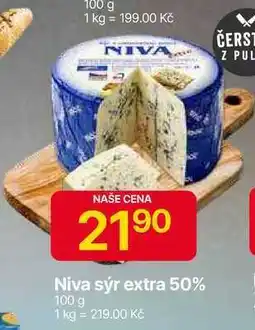 Hruška Niva sýr extra 50% 100 g nabídka