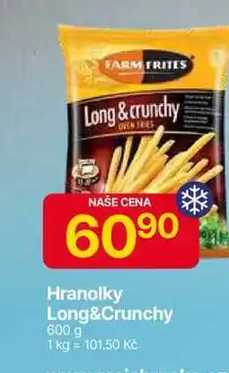 Hruška Farm frites Hranolky Long&Crunchy 600 g nabídka