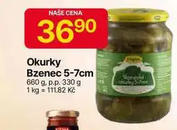 Hruška Okurky Bzenec 5-7cm 660 g, p.p. 330 g nabídka