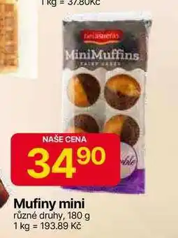 Hruška Mufiny mini různé druhy, 180 g nabídka
