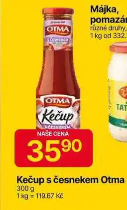 Hruška OTMA Kečup s česnekem 300 g nabídka