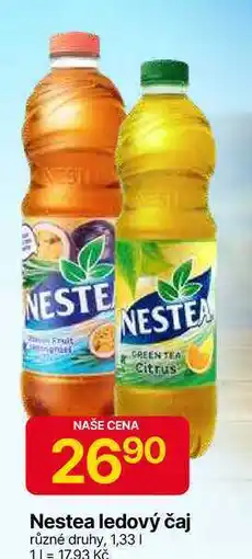 Hruška Nestea Green tea lemon 1,33l nabídka