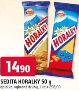 Trefa Sedita horalky nabídka