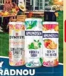 Hruška Dynybyl gin a tonic Spritz Grep 6% různé druhy, 250 ml, plech nabídka