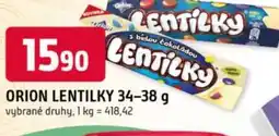 Trefa Orion lentilky nabídka