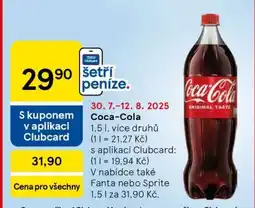 Tesco COCA-COLA nabídka