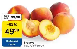 Tesco Broskve nabídka