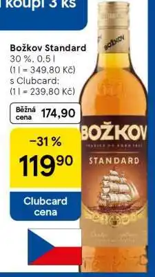 Tesco BOŽKOV STANDARD nabídka