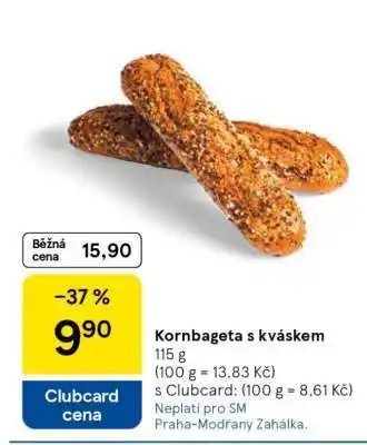 Tesco Kornbageta s kváskem nabídka