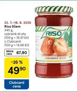 Tesco Riso Džem nabídka