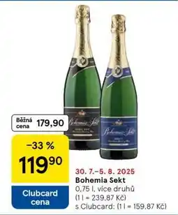 Tesco Bohemia Sekt nabídka
