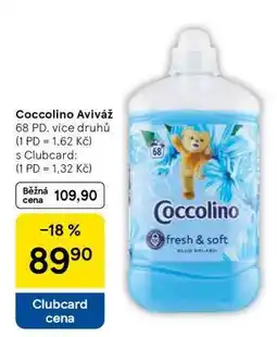Tesco Coccolino aviváž nabídka