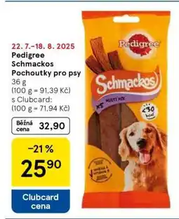 Tesco Pedigree Schmackos Pochoutky pro psy nabídka