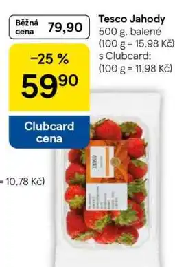 Tesco Tesco Jahody nabídka