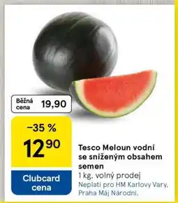 Tesco Tesco Meloun vodní se sníženým obsahem semen nabídka