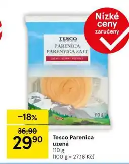 Tesco Tesco Parenica uzená nabídka