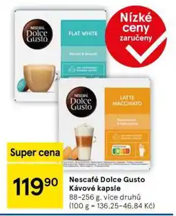 Tesco Nescafé Dolce Gusto kávové kapsle nabídka