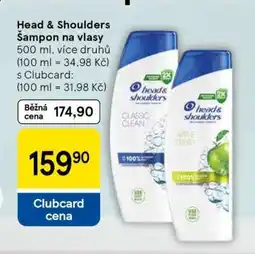 Tesco Head&Shoulders šampon na vlasy nabídka