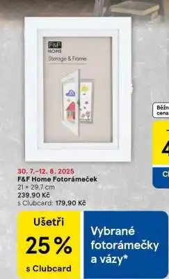 Tesco F&F Home Fotorámeček nabídka