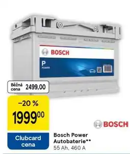 Tesco Bosch Power Autobaterie nabídka