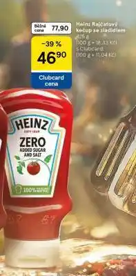 Tesco Heinz Rajčatový kečup se sladidlem nabídka
