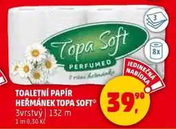 Penny Market Toaletní papír Heřmánek Topa Soft nabídka