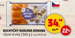 Penny Market BUCHTIČKY KARLOVA KORUNA nabídka
