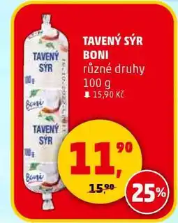Penny Market TAVENÝ SÝR BONI nabídka