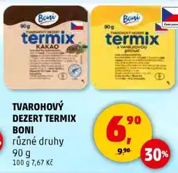 Penny Market TVAROHOVÝ DEZERT TERMIX BONI nabídka