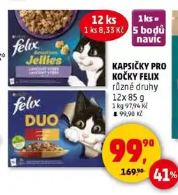 Penny Market KAPSIČKY PRO KOČKY FELIX nabídka
