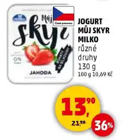 Penny Market JOGURT MŮJ SKYR MILKO nabídka