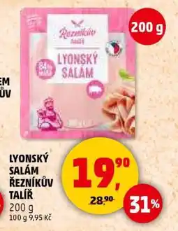 Penny Market LYONSKÝ SALÁM ŘEZNÍKŮV TALÍŘ nabídka