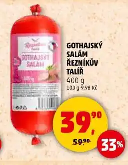 Penny Market GOTHAJSKÝ SALÁM ŘEZNÍKŮV TALÍŘ nabídka