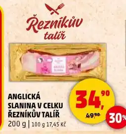 Penny Market ANGLICKÁ SLANINA V CELKU ŘEZNÍKŮV TALÍŘ nabídka