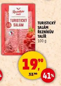 Penny Market TURISTICKÝ SALÁM ŘEZNÍKŮV TALÍŘ nabídka