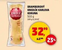 Penny Market BRAMBOROVÝ KNEDLÍK KARLOVA KORUNA nabídka
