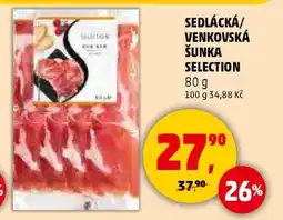 Penny Market SEDLÁCKÁ/ VENKOVSKÁ ŠUNKA SELECTION nabídka