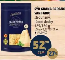 Penny Market SÝR GRANA PADANO SAN FABIO nabídka